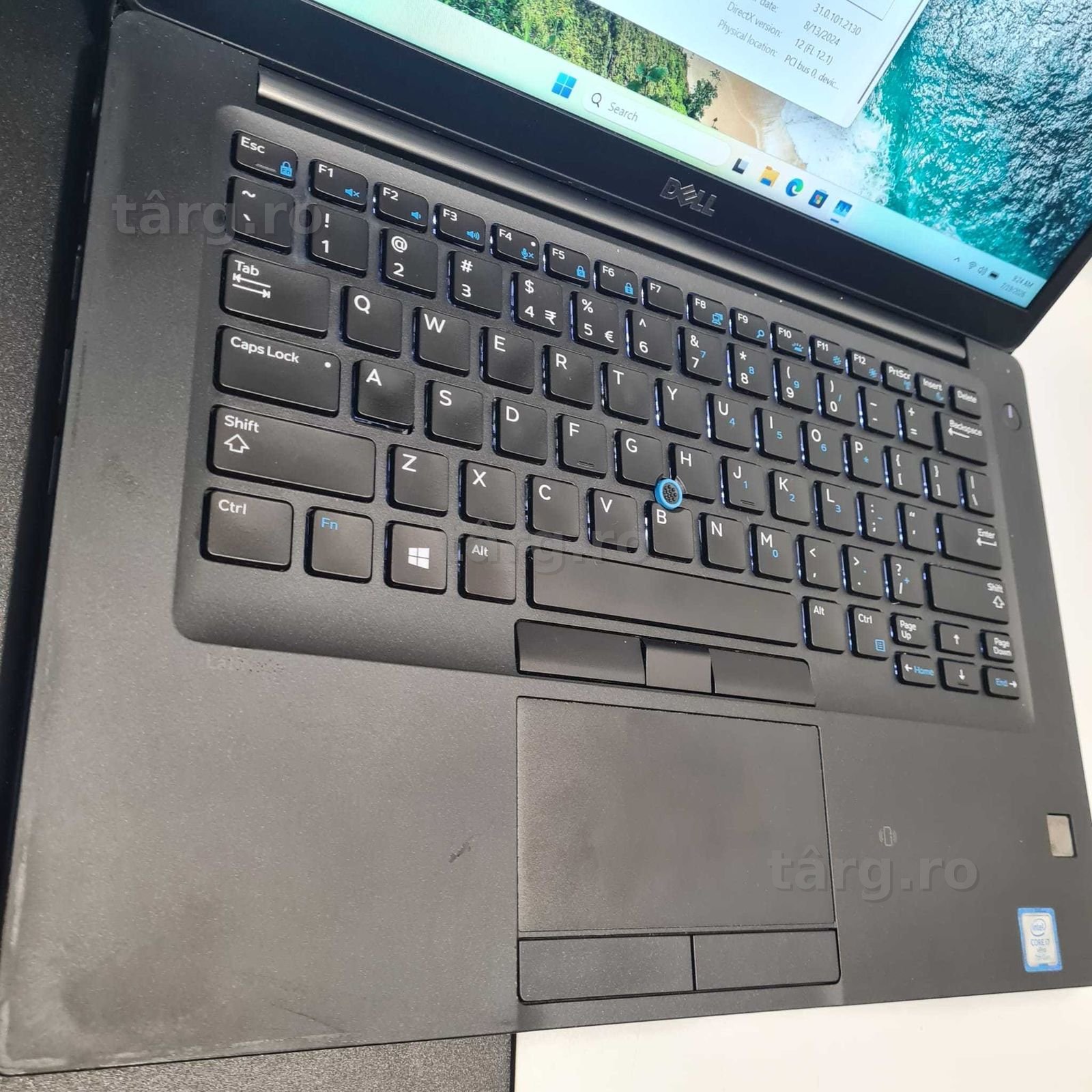 HOPE AMANET P8 Laptop  Dell Latitude  7480  i7 7600 16 GB Ram 512 SSD Intel UHD Graphics 2