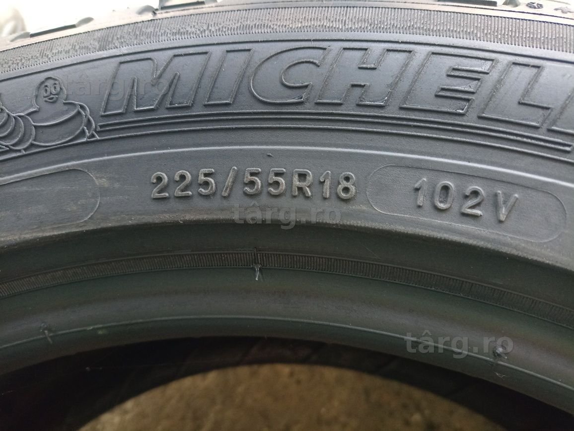 4 anvelope de iarna Michelin 225/55 R18 dot 3419 5