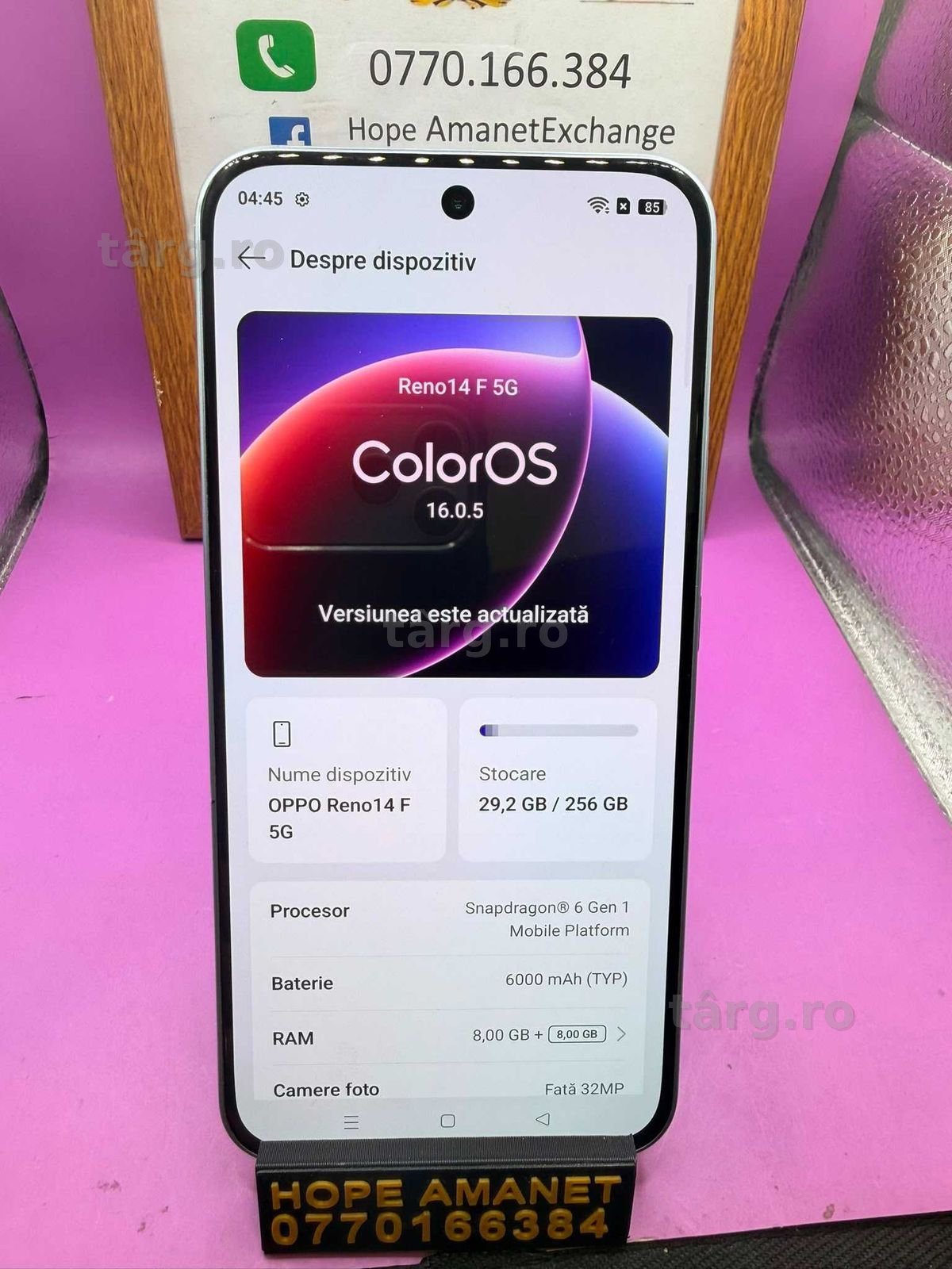 HOPE AMANET P2-Oppo reno 14f 256 GB/8 RAM 2