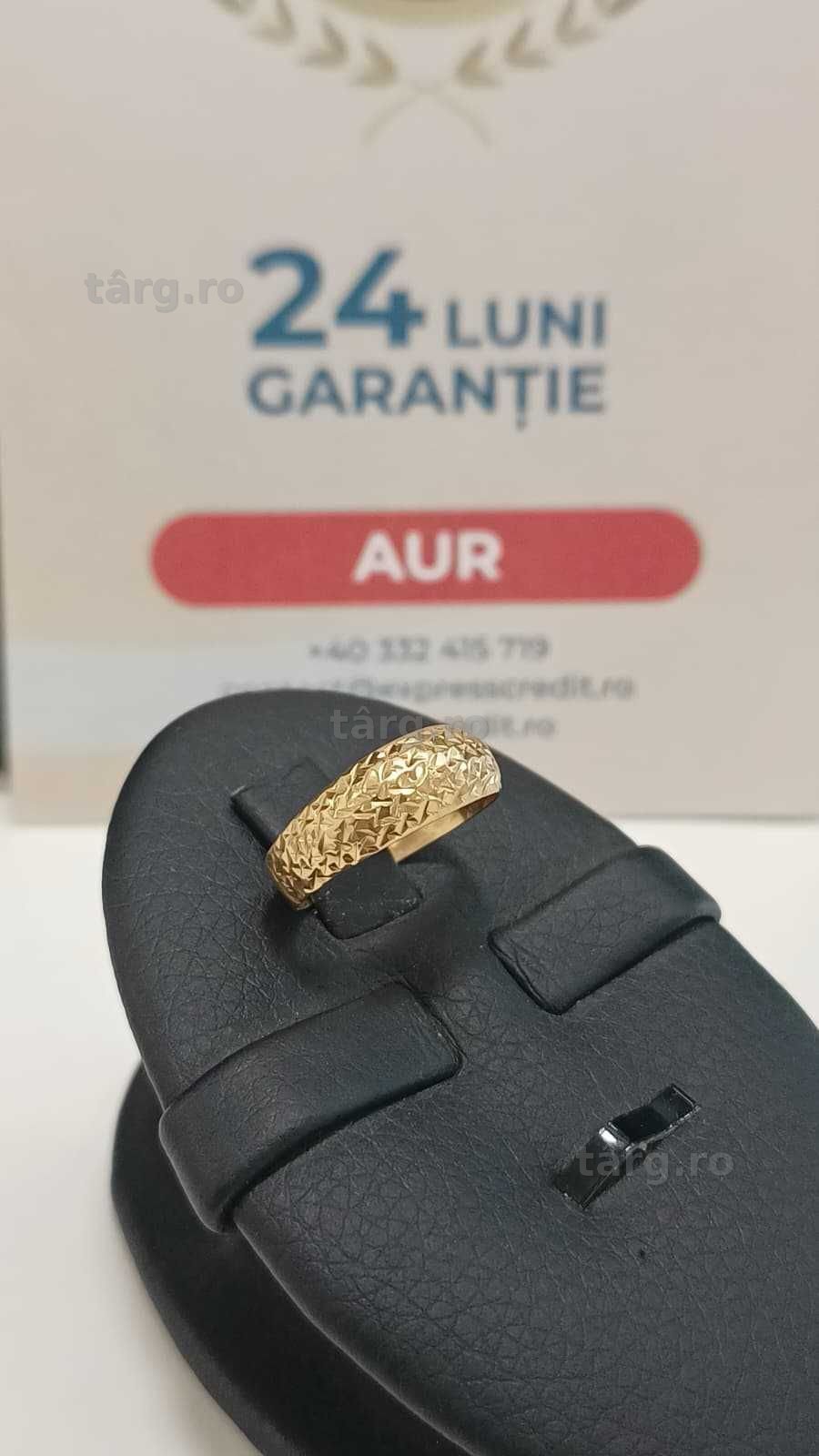 Inel aur 18K 1.18gr [AG24 Harlau B.45594.1] - Garantie 2 ani! 2
