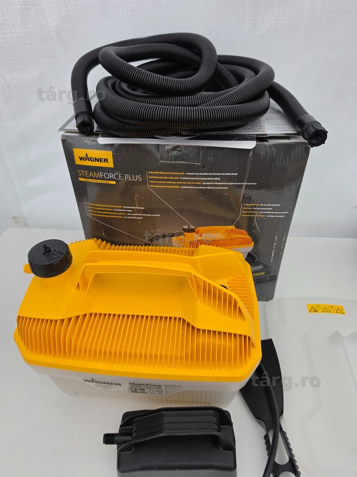 Aparat cu abur pentru dezlipit tapet Wagner Steam Force 2