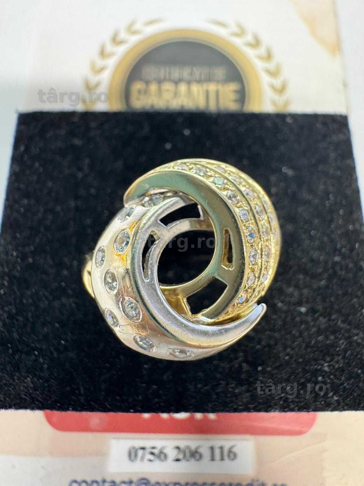 Inel din aur 14k (70029.1/ 10 Pacurari 1) garantie 2 ani! 3