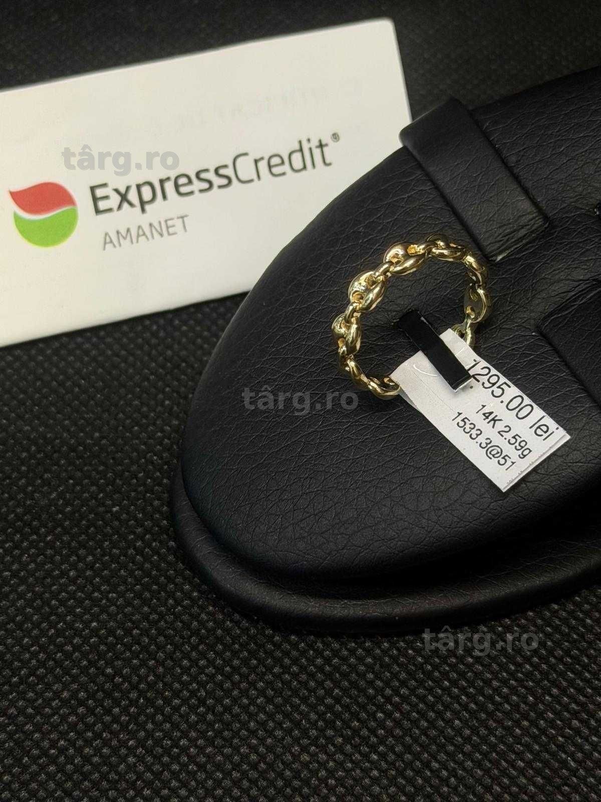 (AG51) Inel aur 14k 2.59g b1533 - Garantie 2 ani!