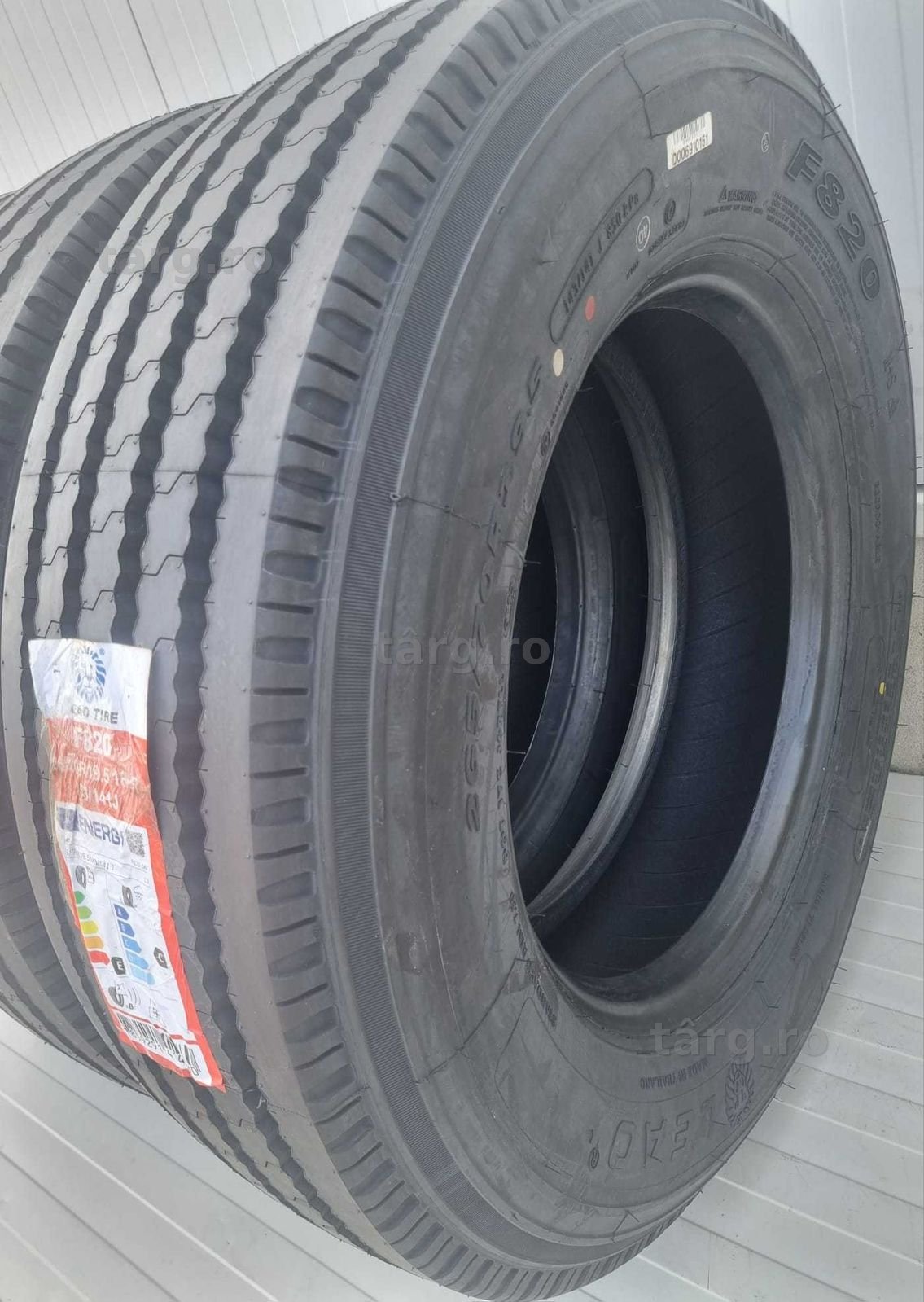 265/70 R19.5, 140/138M, LEAO, F820, Anvelope toate axele M+S 3