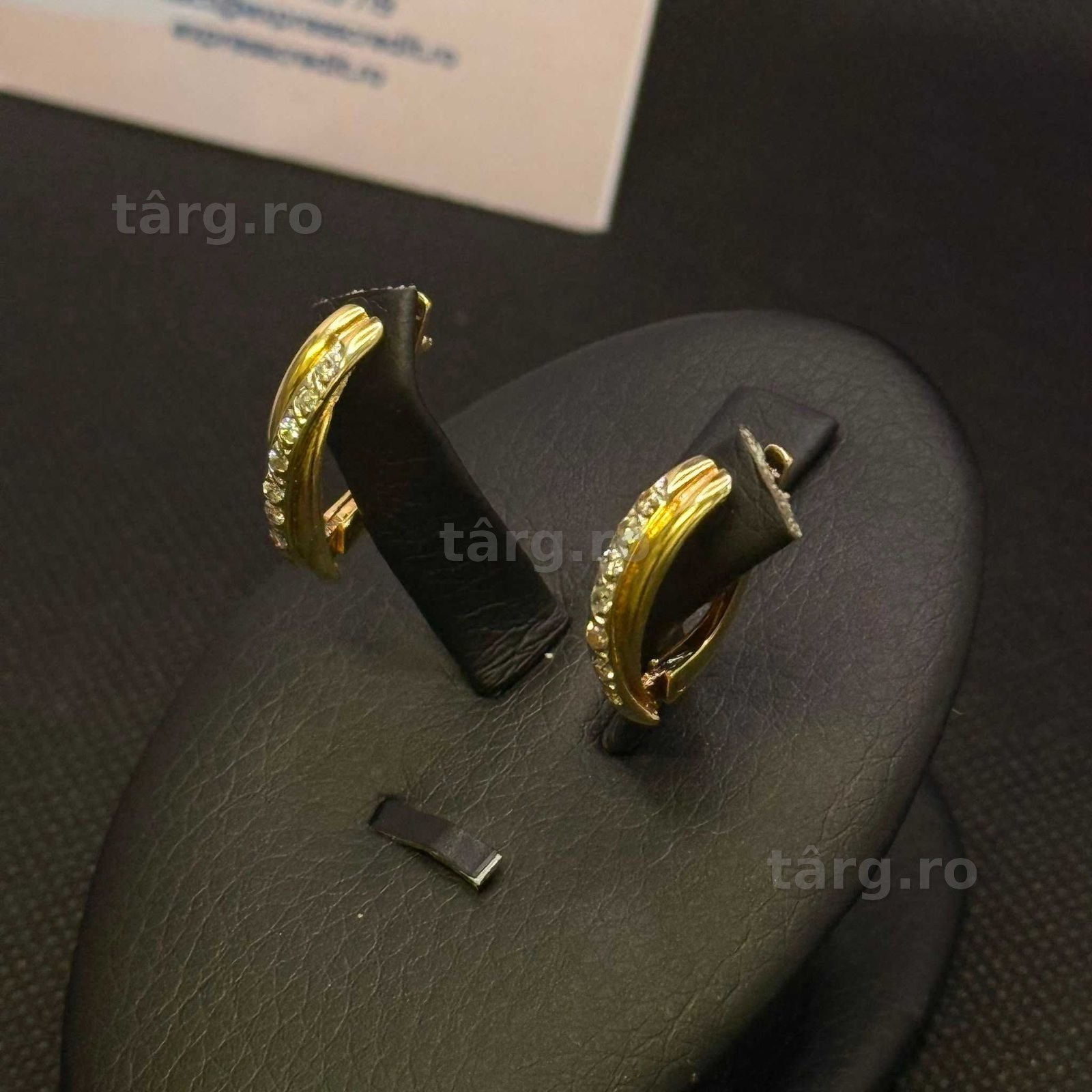 Cercei aur 14K 4.53g (AG15 Gara 1 B34144.1) Garantie 2 ani! 3
