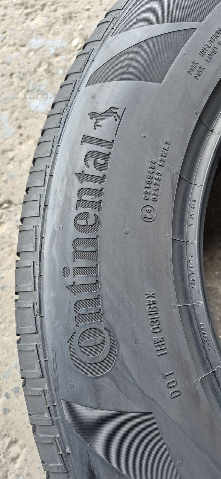 2 anvelope M+S Continental 255/65/19,dot 2020.Pretul este pe bucata. 4
