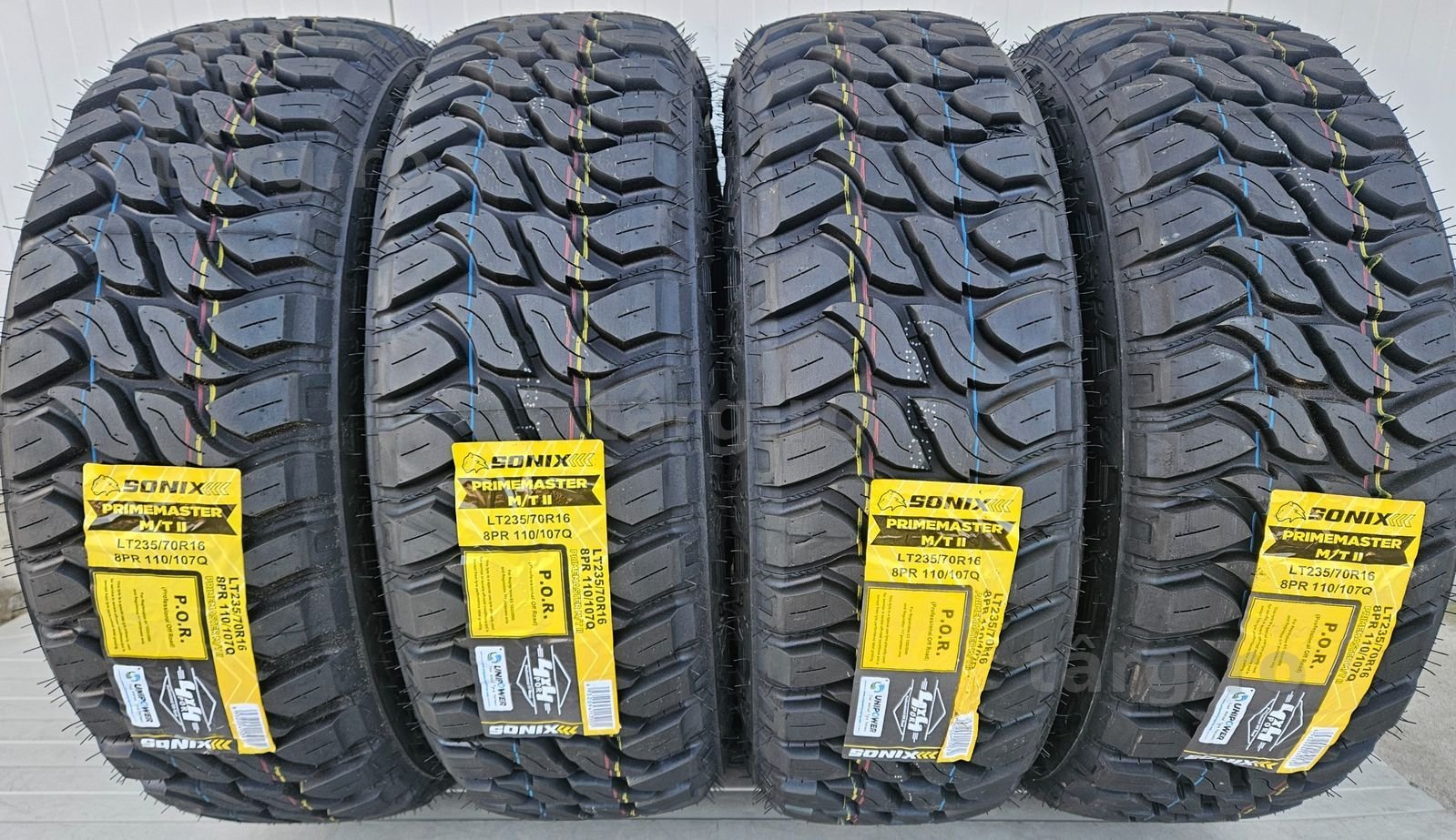 235/70 R16, 110Q, SONIX Primemaster M/T, Anvelope Mud Terrain M+S