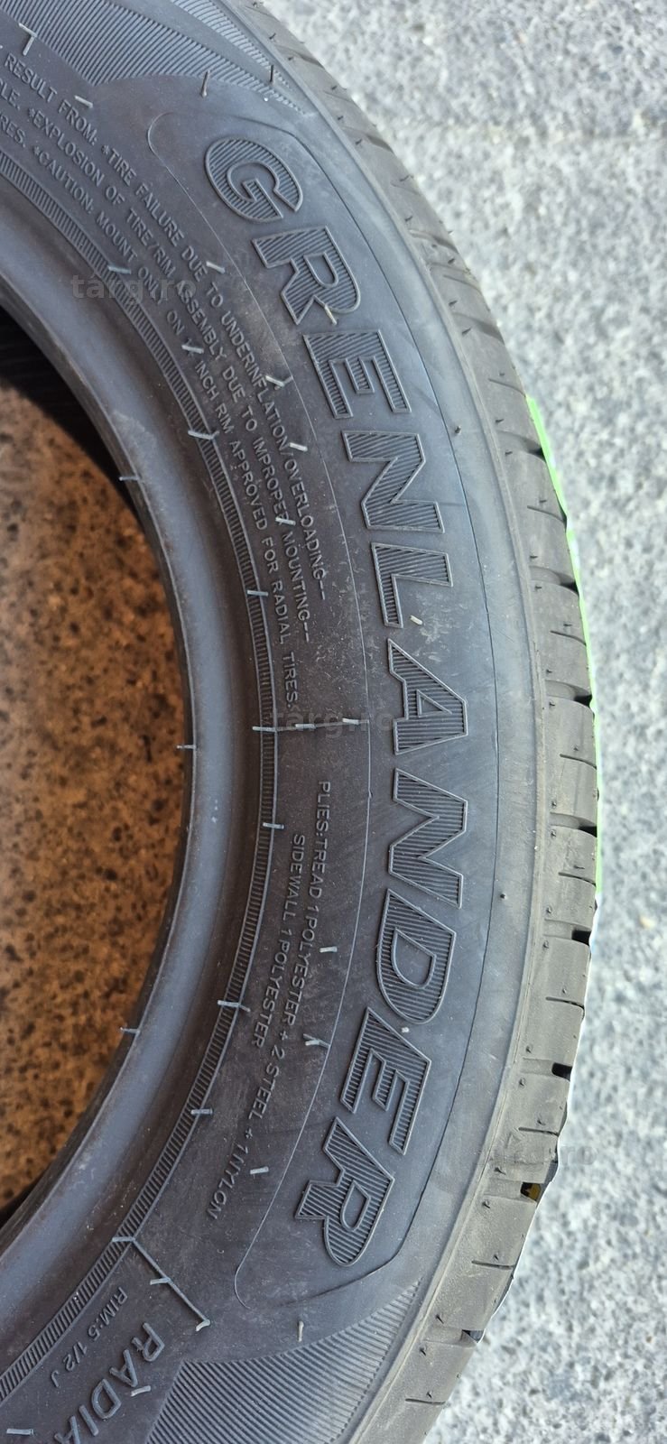 4 anvelope vara noi Grenlander 185/60/14,dot 2025.Pretul este pe bucata. 4