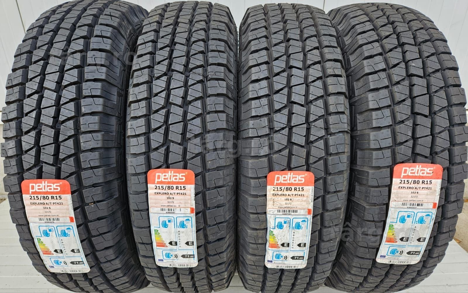 215/80 R15, 102S, PETLAS PT421, Anvelope All-terrain M+S