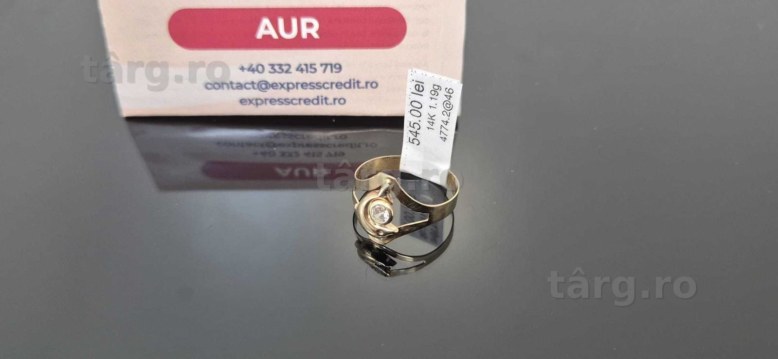 (AG46) Inel aur 14K B.4774.2 2