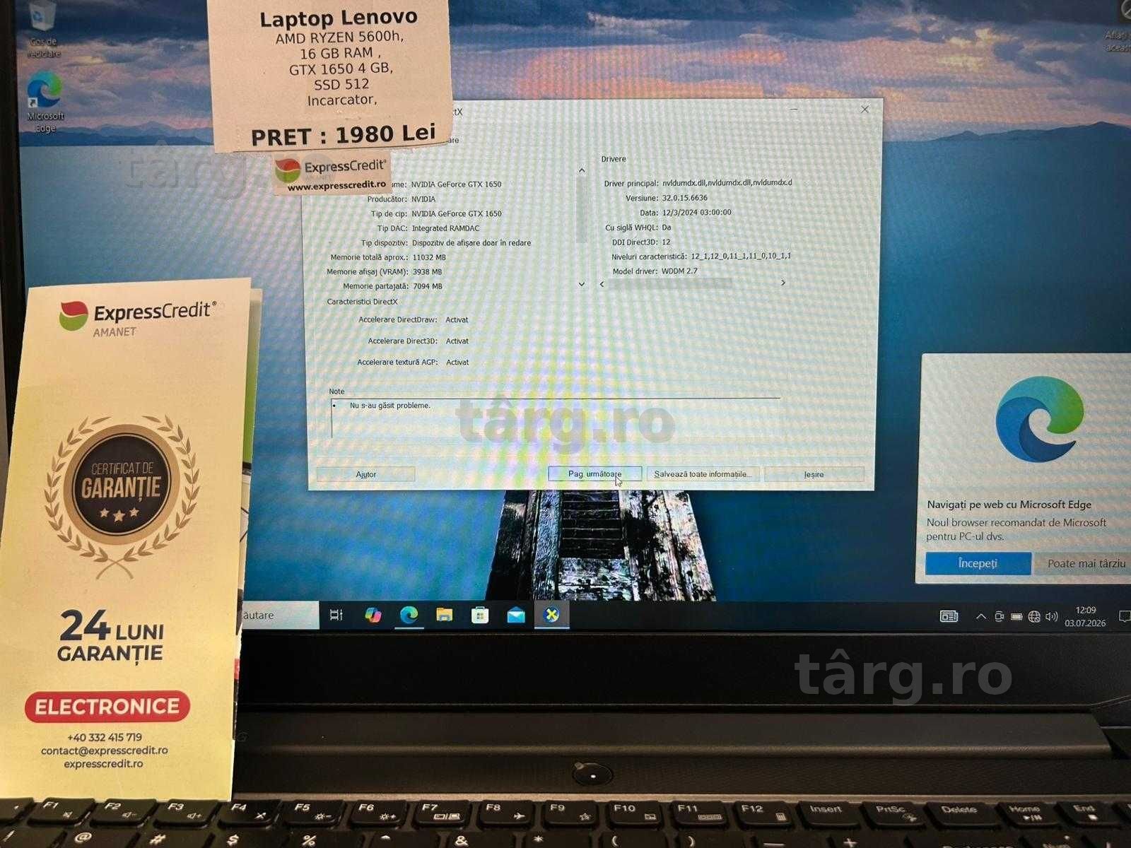 (AG42) Laptop Lenovo  b13827 - Garantie 2 ani! 3