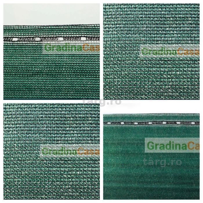 PLASA 95% UMBRIRE GARDURI 2x25m=260 lei/rola, 5ani Garantie, 150gr/mp