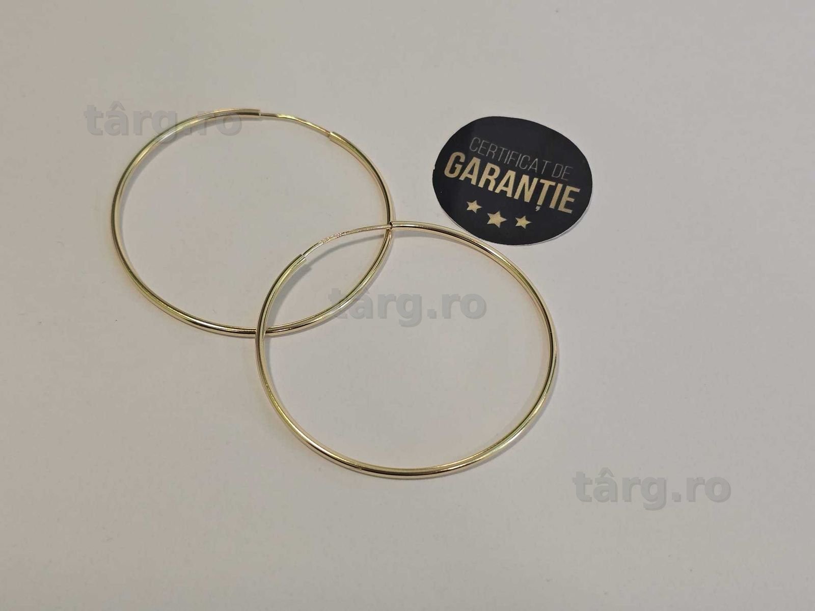 Cercei aur 14 K, 2.91 gr. (ECA 39 / b18268.3) – Garantie 2 ani