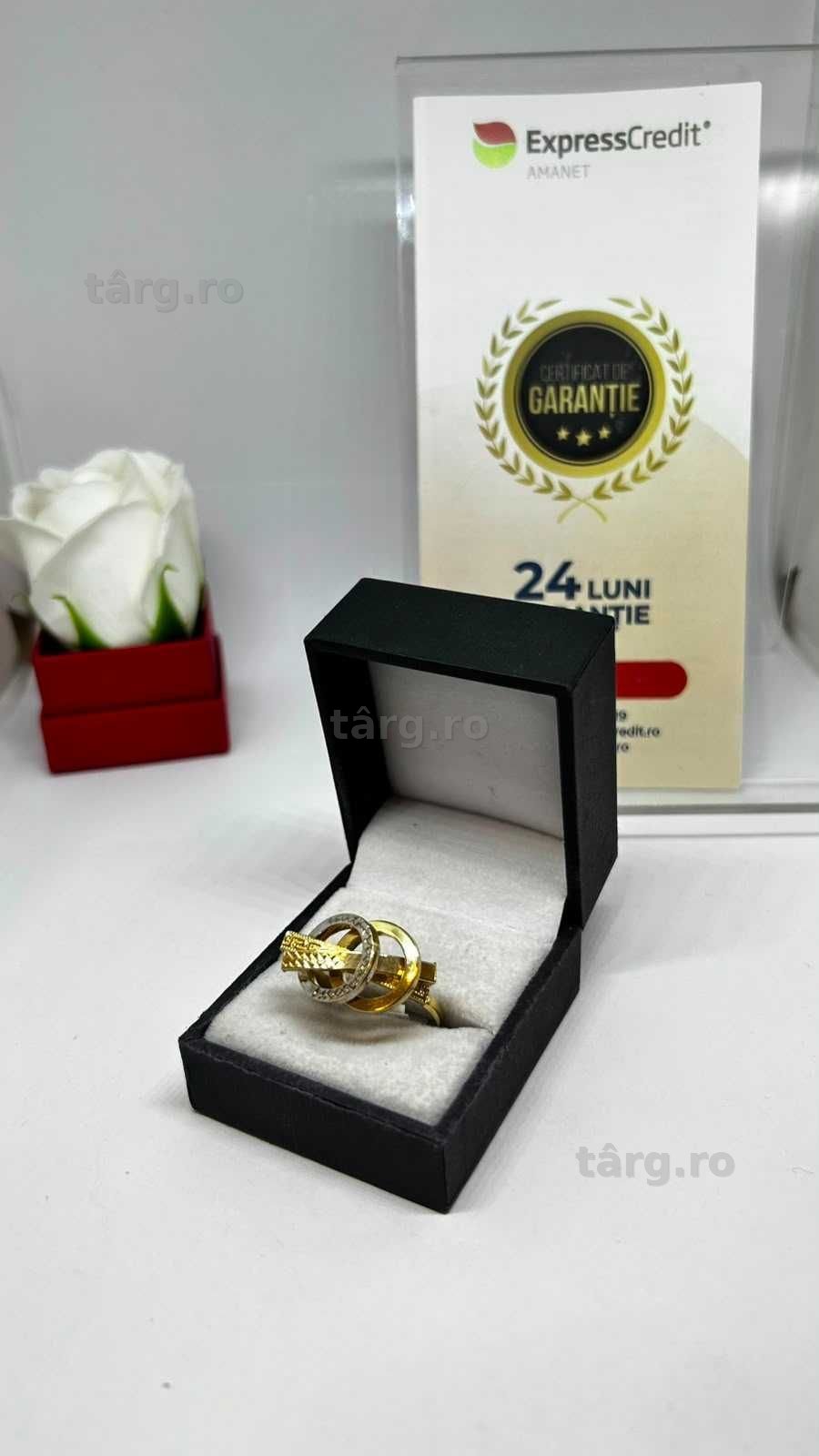 Inel Aur 14K 3.31g (AG1 Alexandru B54012.5) Garantie 2 ani! 2