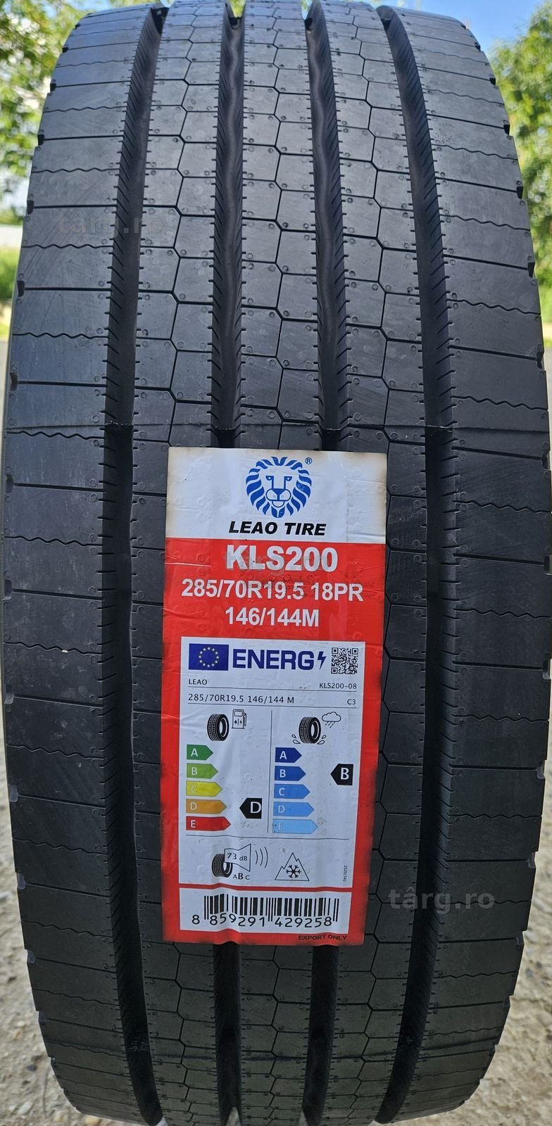 285/70 R19.5, 146/144M, LEAO, Anvelope directie M+S, 18 PR 3