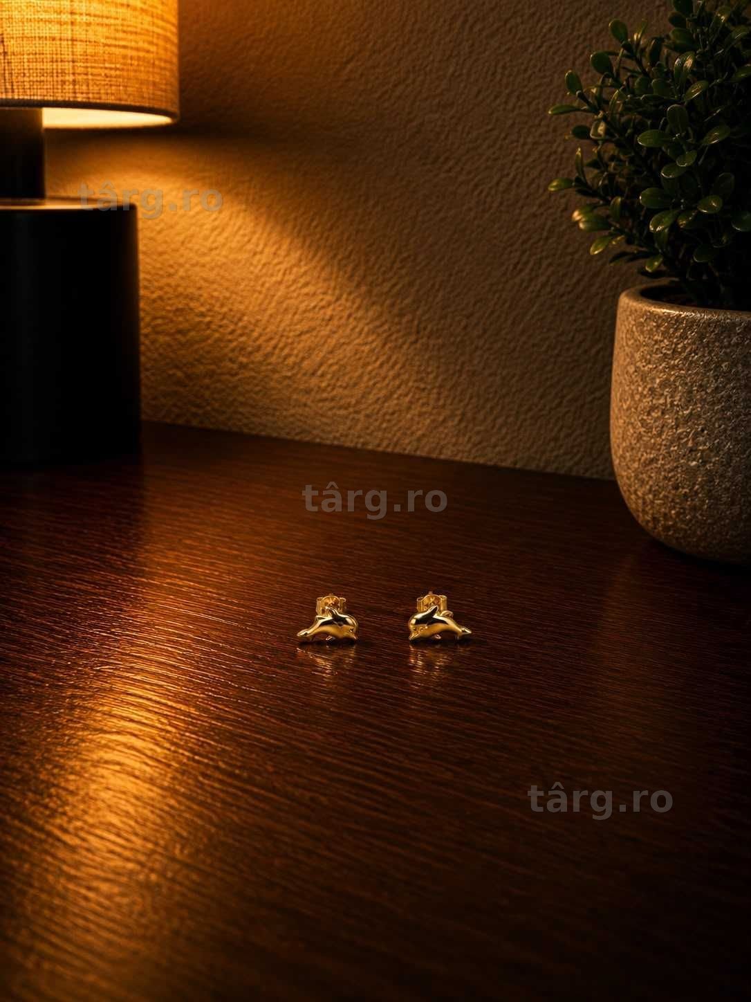 Cercei aur 14K 1.49g ( Galata B8965 ) - Garantie 2 ani!