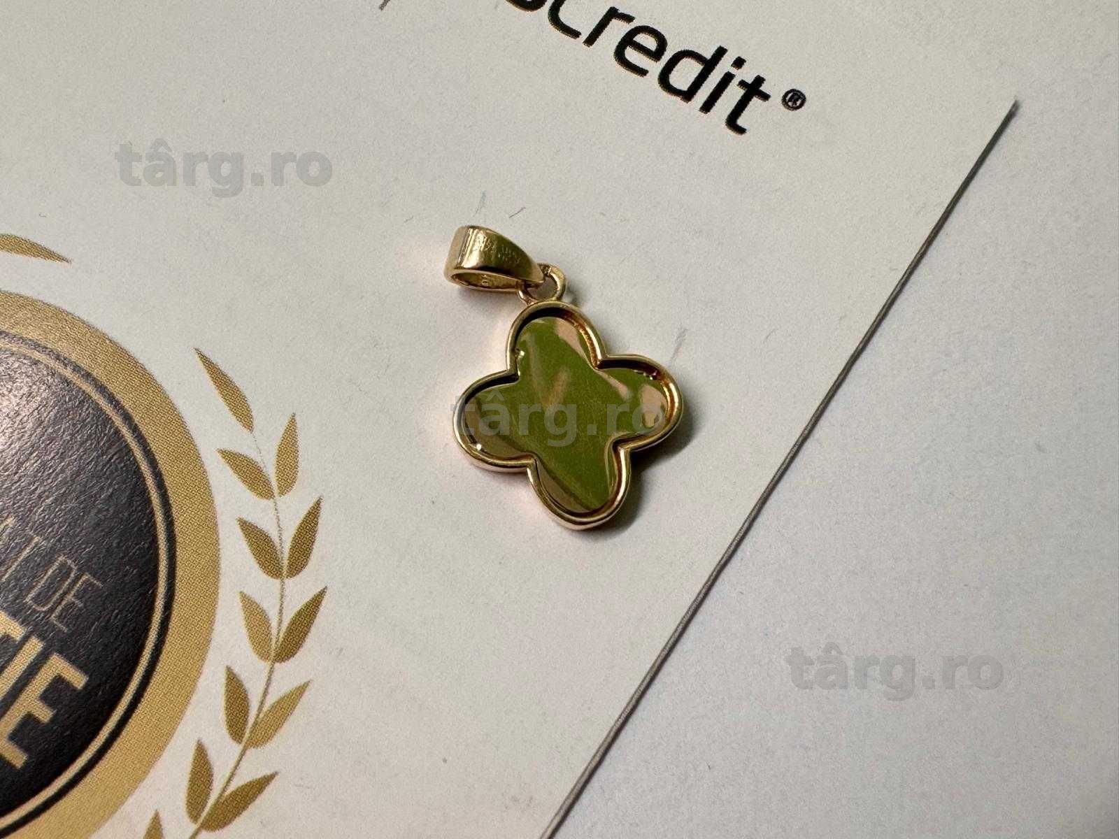 Medalion aur 14k 1.16g  (B.61095-Tatarasi) Garantie 2 ani-580 lei