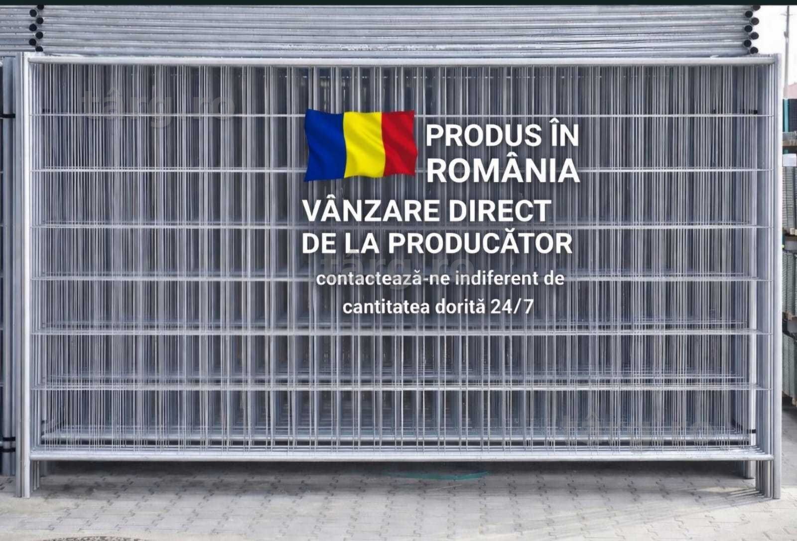 Producator gard garduri mobile organizare santier talpa beton.
