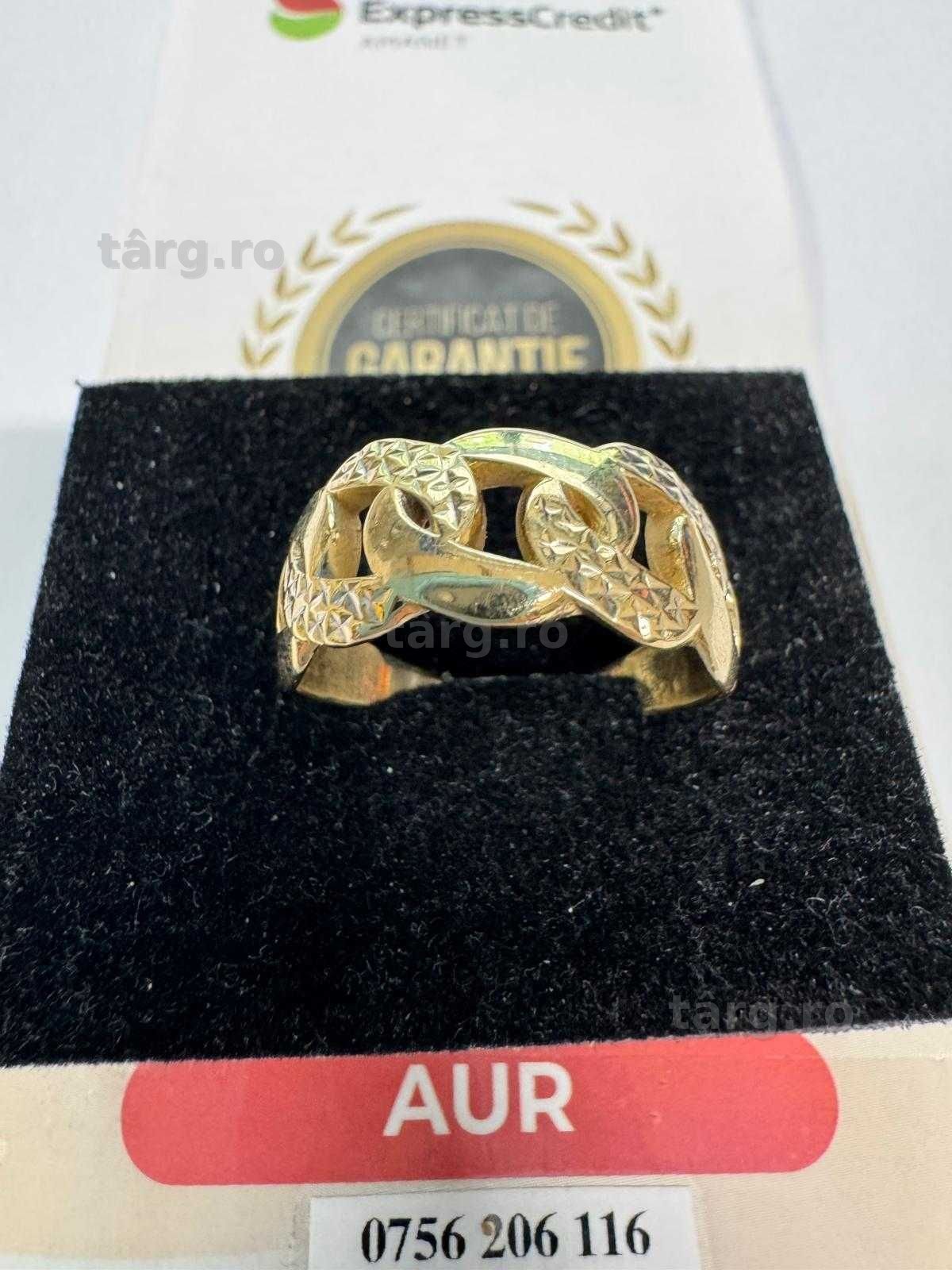 Inel din aur 14k (69386.1/ 10 Pacurari 1) Garantie 2 ani! 2