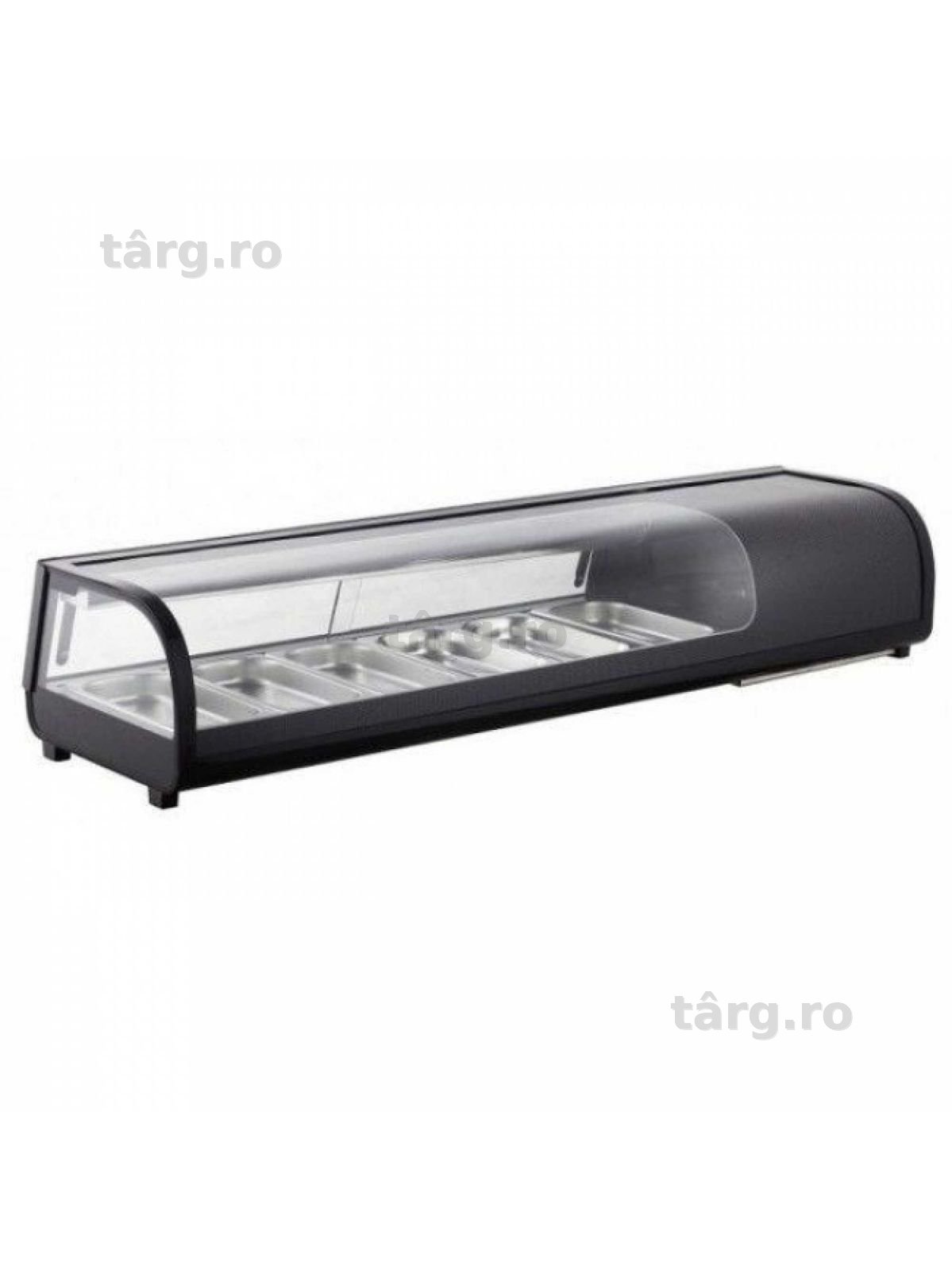 AMITEK - Vitrina SUSHI ;Vitrina frigorifica sushi; Vitrina rece 6 cuve