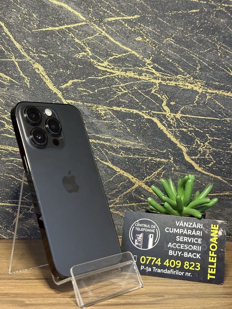 Iphone 14 Pro/256GB/2 Ani Garantie Centrul de Telefoane/rate