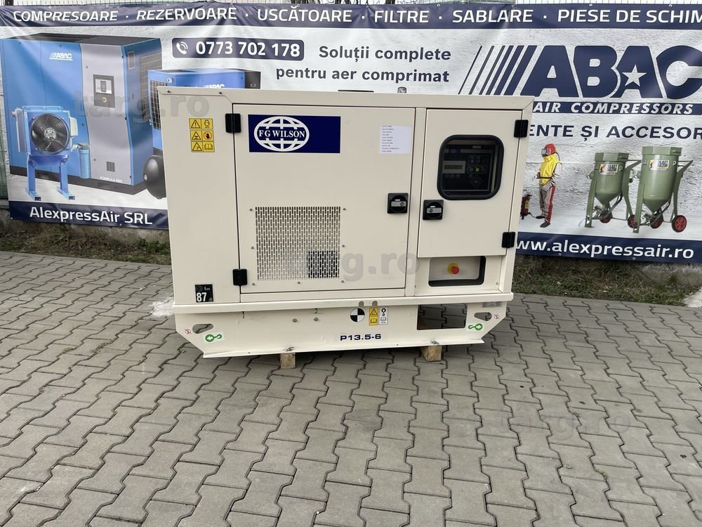 Generator de curent Perkins FG Wilson 13,5Kva - Disponibile 6 Buc