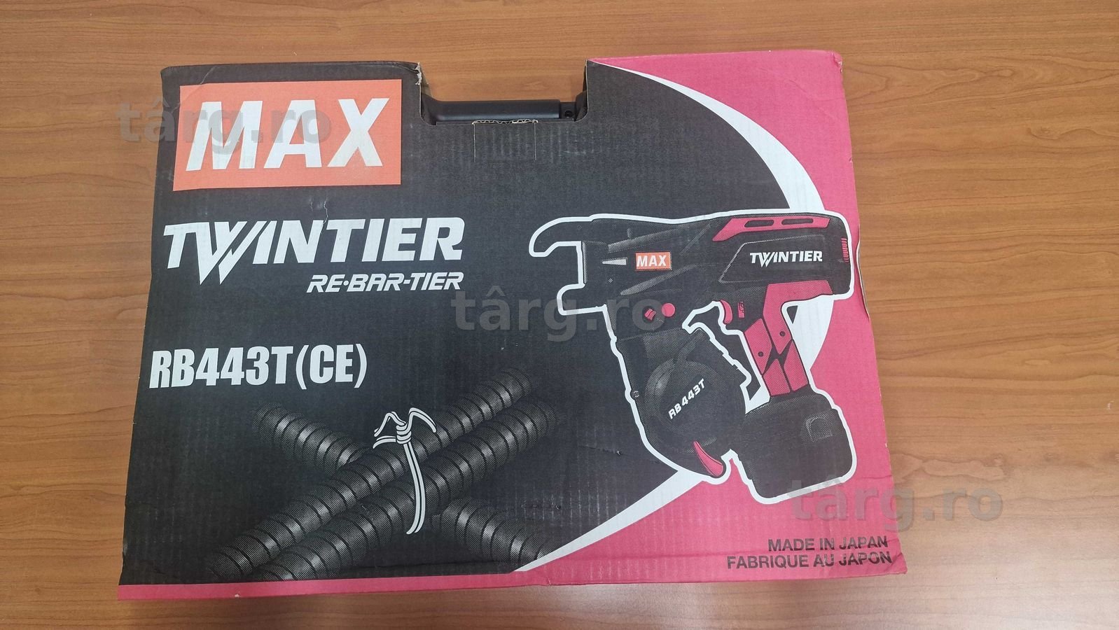 Mașină, pistol de legat fier beton MAX RB443T(CE)