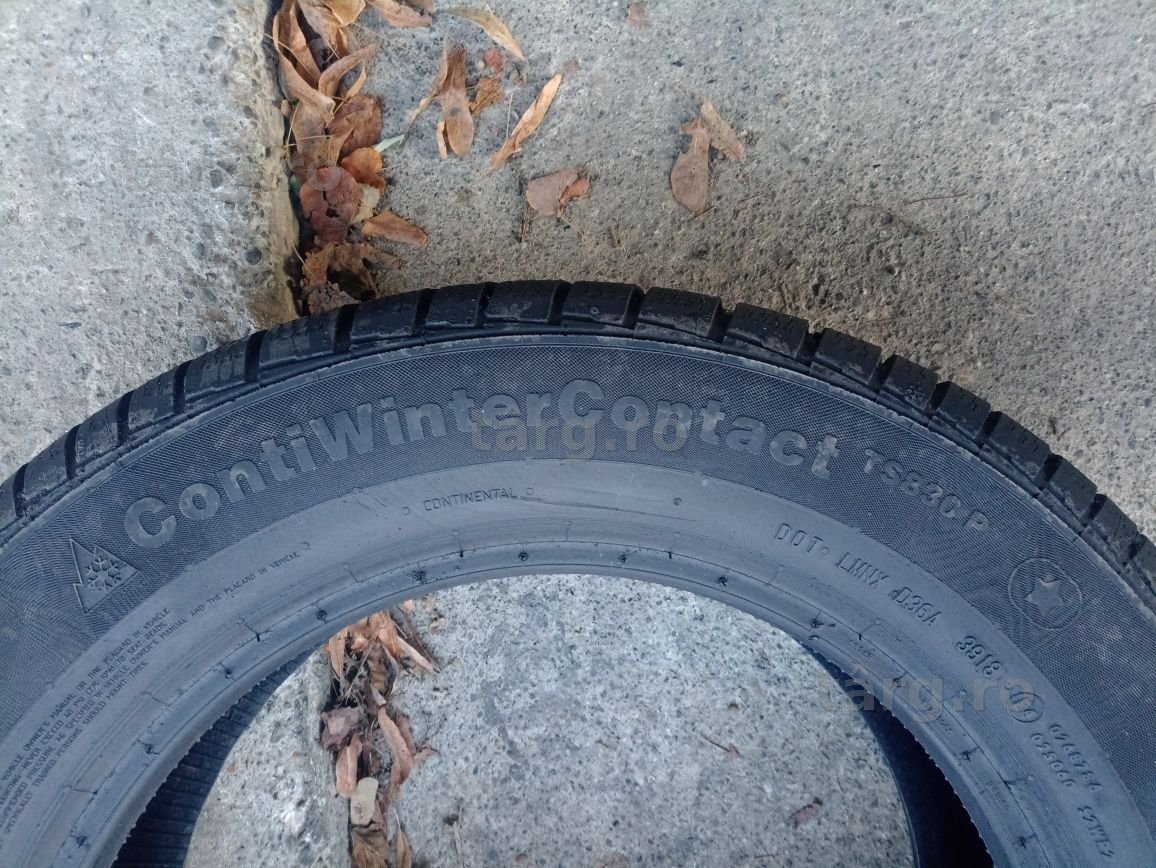 4 anvelope de iarna ca si noi Continental 195/65 R16 dot 3118 4