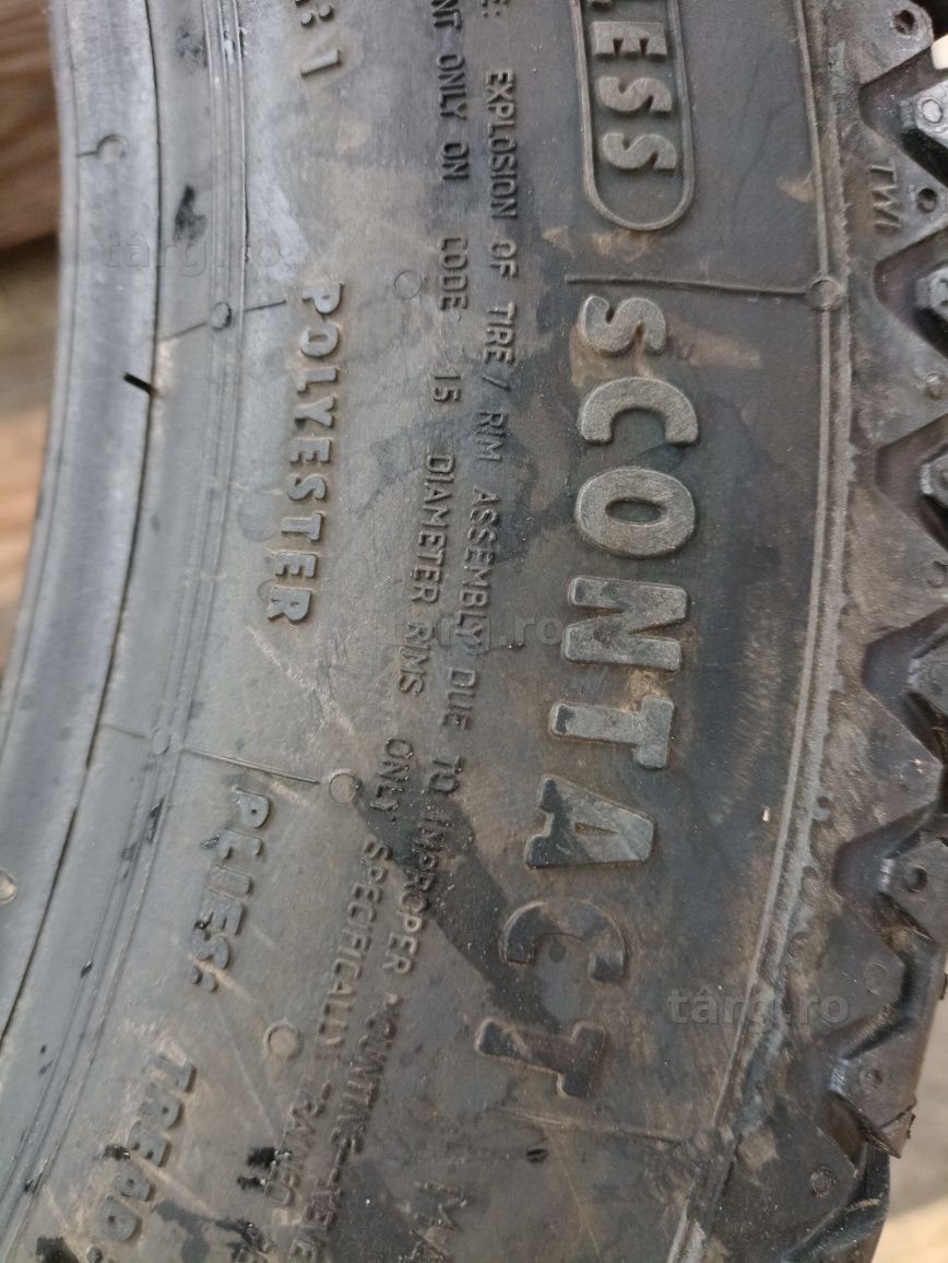 O anvelopa de rezerva NOUA Continental 125/80 R15 dot 5120 5