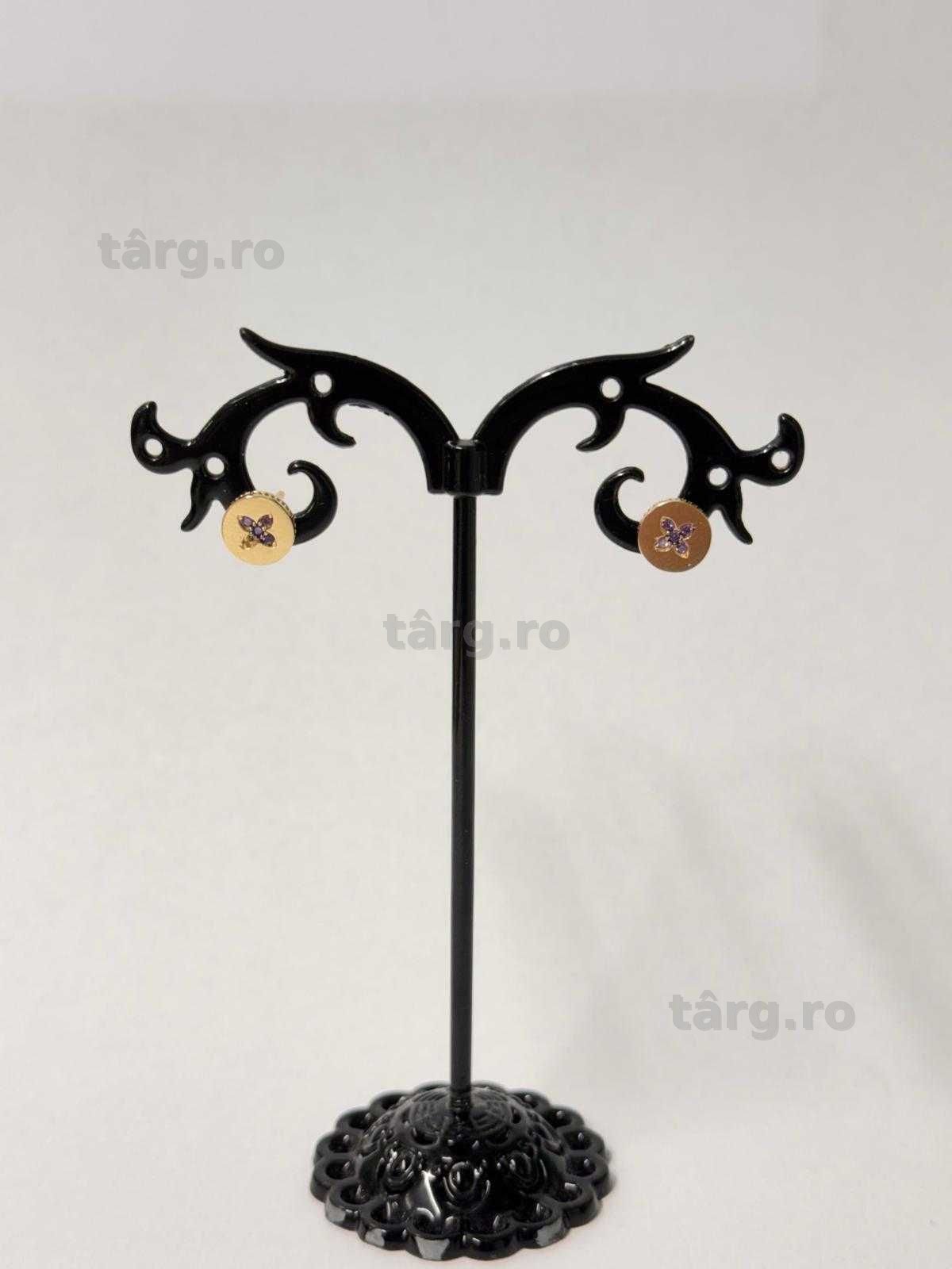Cercei aur 14K 1.46g (B.61752 Tatarasi) Garantie 2 ani 3