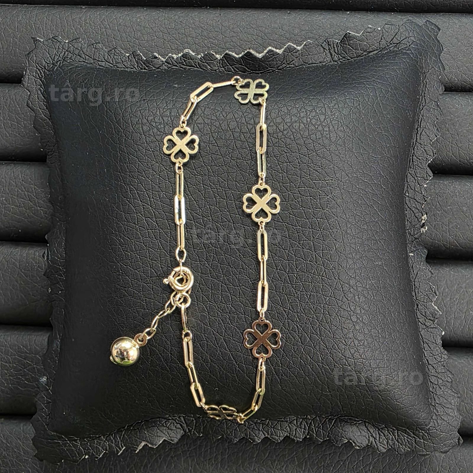 Bratara Aur 14K - 2.15 grame / 1025 lei ( B34013.2 / Ag28 Doi Baieti )
