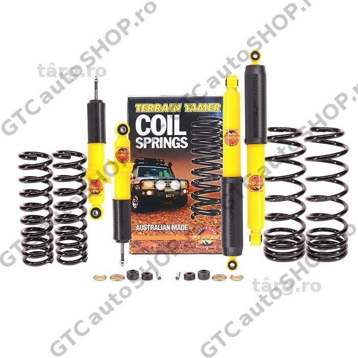 suspensie - kit terrain tamer tgs +4cm, navara np300 / d23 arcuri elicoidale