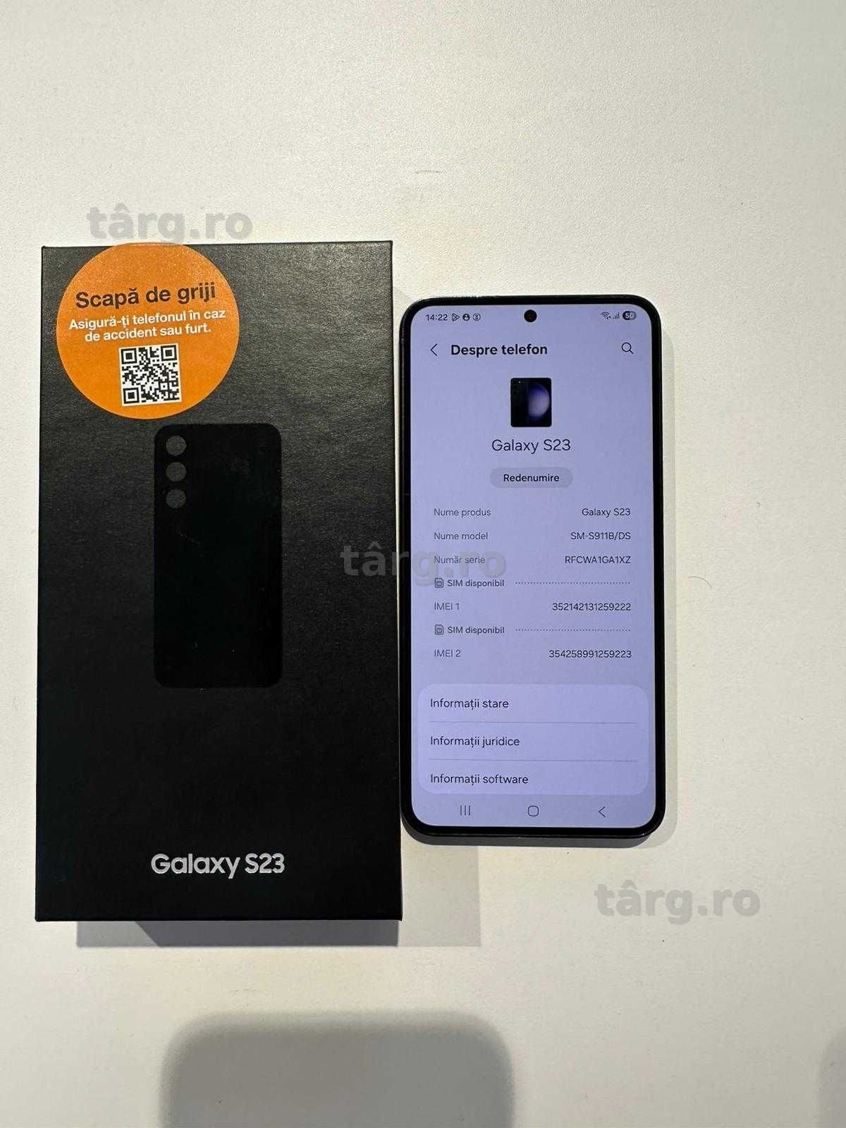 Samsung Galaxy S23 (AG50 B.7301) Ganratie 2 ani!