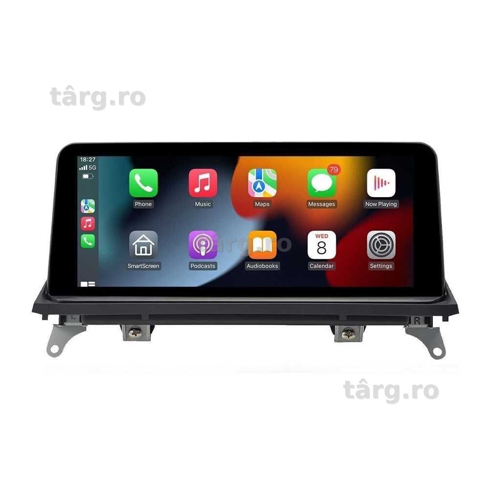 Ecran Navigație BMW X5 E70 X6 E71 Touch Screen 10,25″ Apple CarPlay Android Auto CIC Bluetooth