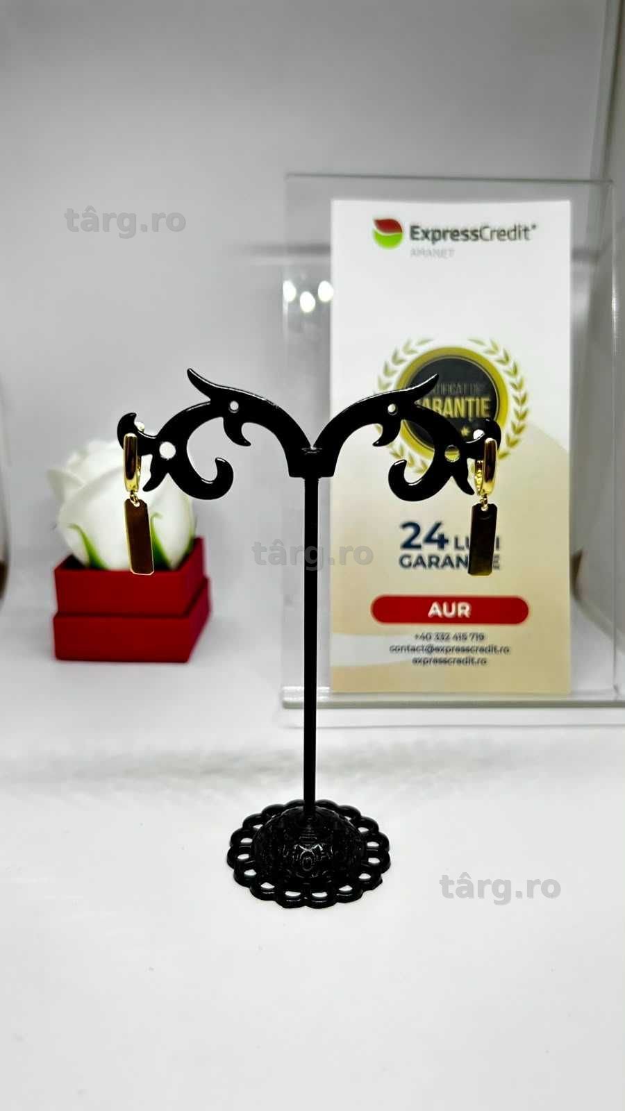 Cercei Aur 14K 2.28g (AG1 Alexandru B54362.49) - Garantie 2 ani!
