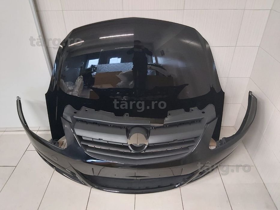 Pachet Bara+Capota Fata Motor Opel Corsa D 2006-2011 (Z20R (Negru))
