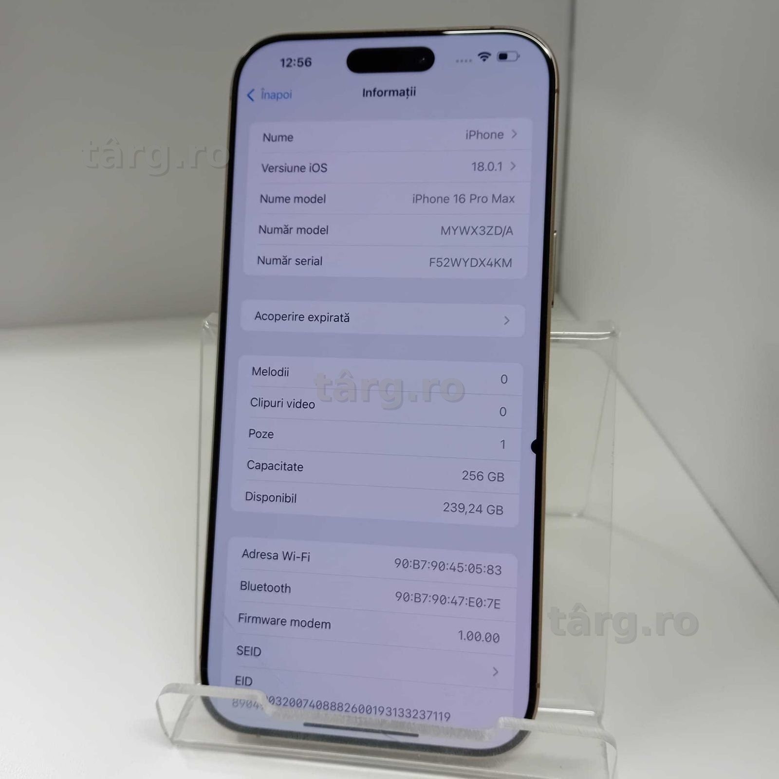 Iphone 16 ProMax 256Gb (ag49 Esplanada b.7979) Garantie 2 Ani 4