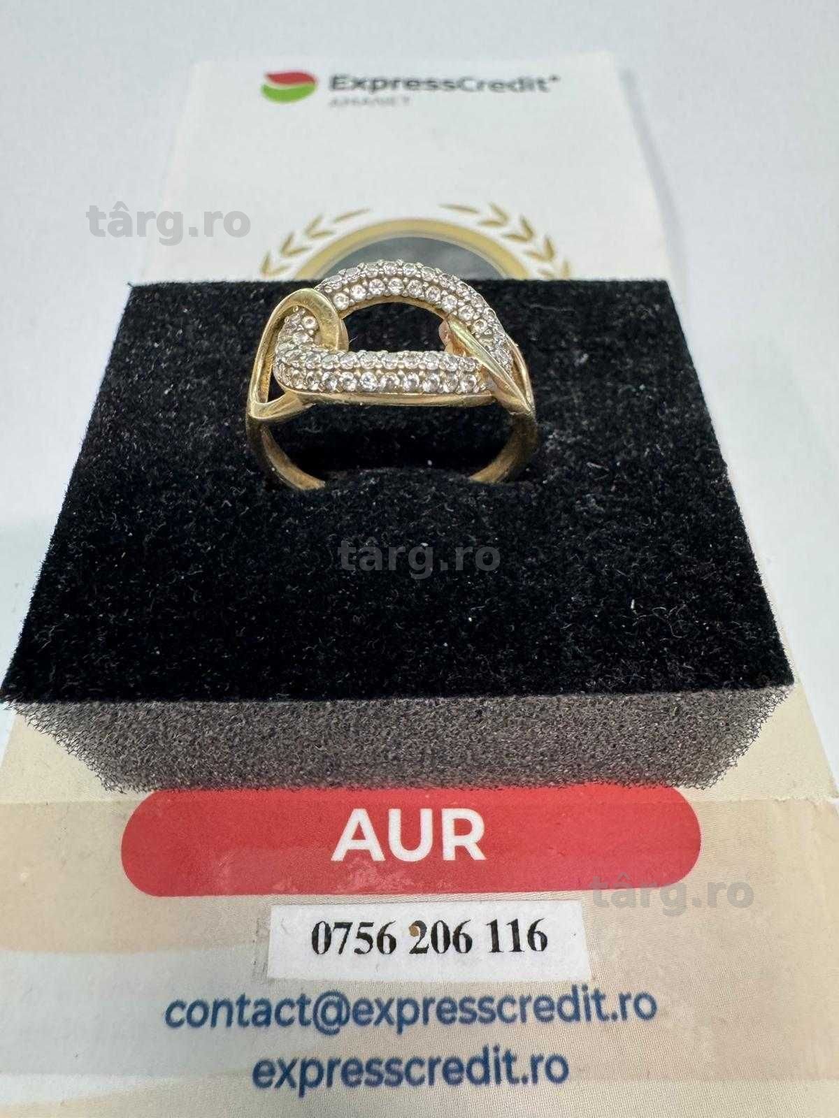 Inel din aur 14k (69460.2/ 10 Pacurari 1) Garantie 2 ani!