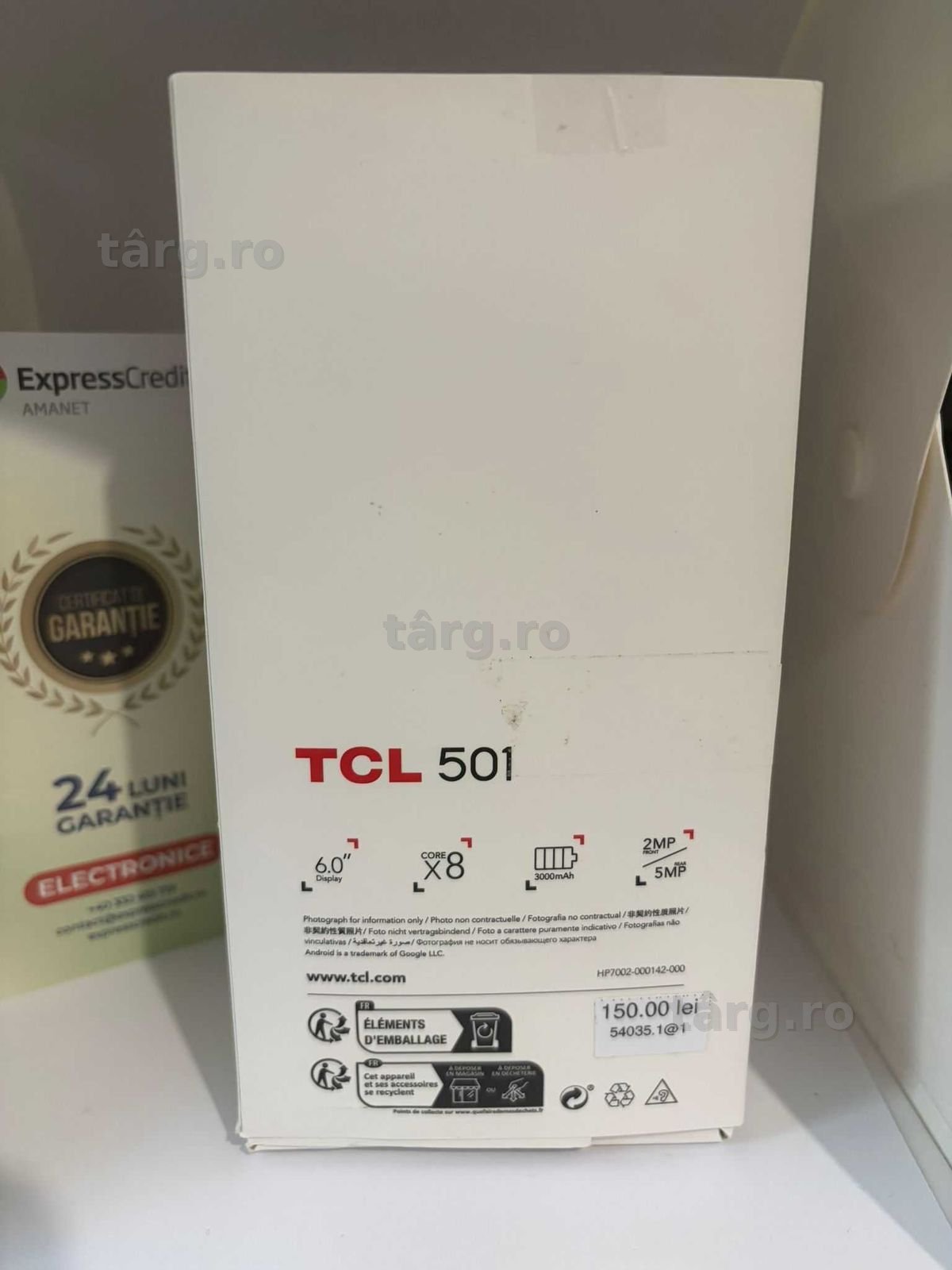 Telefon TCL 501 2/32GB (Ag1 Alexandru B54163) Garantie 2 ani! 2
