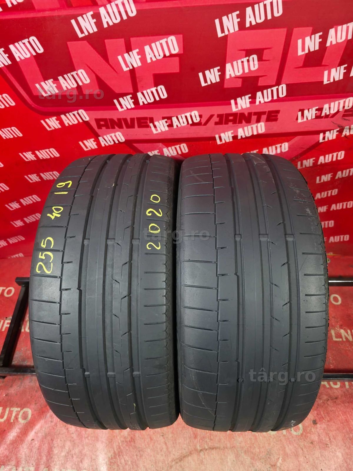 Anvelope de VARA - 255/40/19 - Continental 6 - 5.42 MM - DOT 2020 !