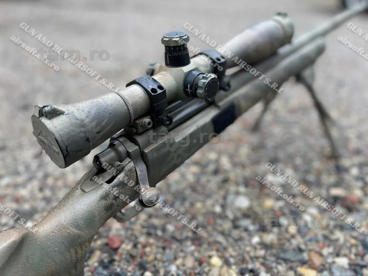 PUSCA MODIFICATA PENTRU LUNETISTI (Accesorii Incluse) Airsoft Carabina