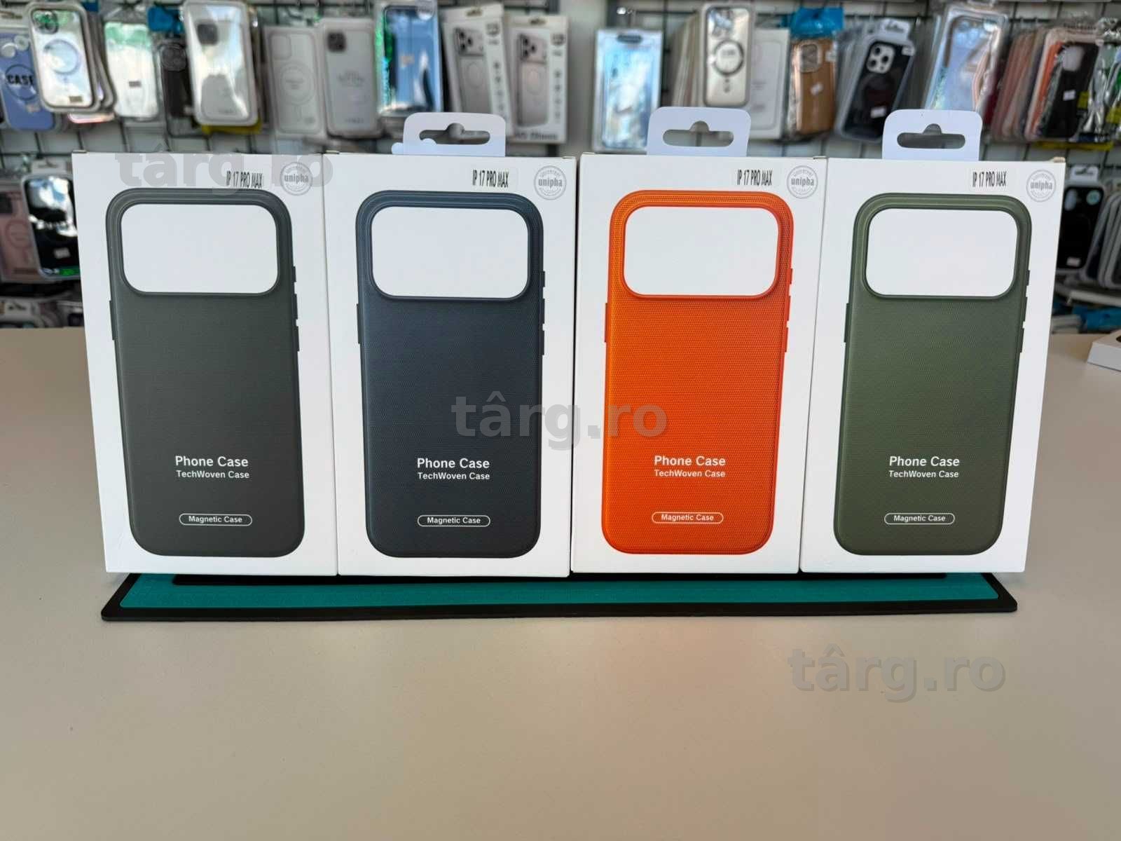 Husa cu MagSafe gen TechWoven pentru iPhone 17 Pro Max