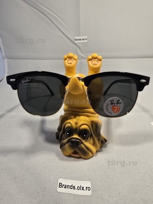 Ochelari de soare polarizati Ray Ban Clubmster  RB1099, made in Italy