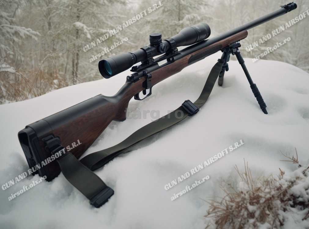 Pusca Airsoft Cu Aer Comprimat Manuala MODIFICATA ~ SNIPER AWP ~ ARC