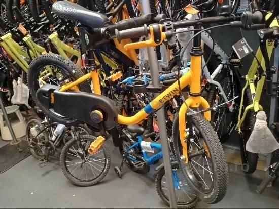 btwin 500 yellow 14" - (SecondHand) Decathlon