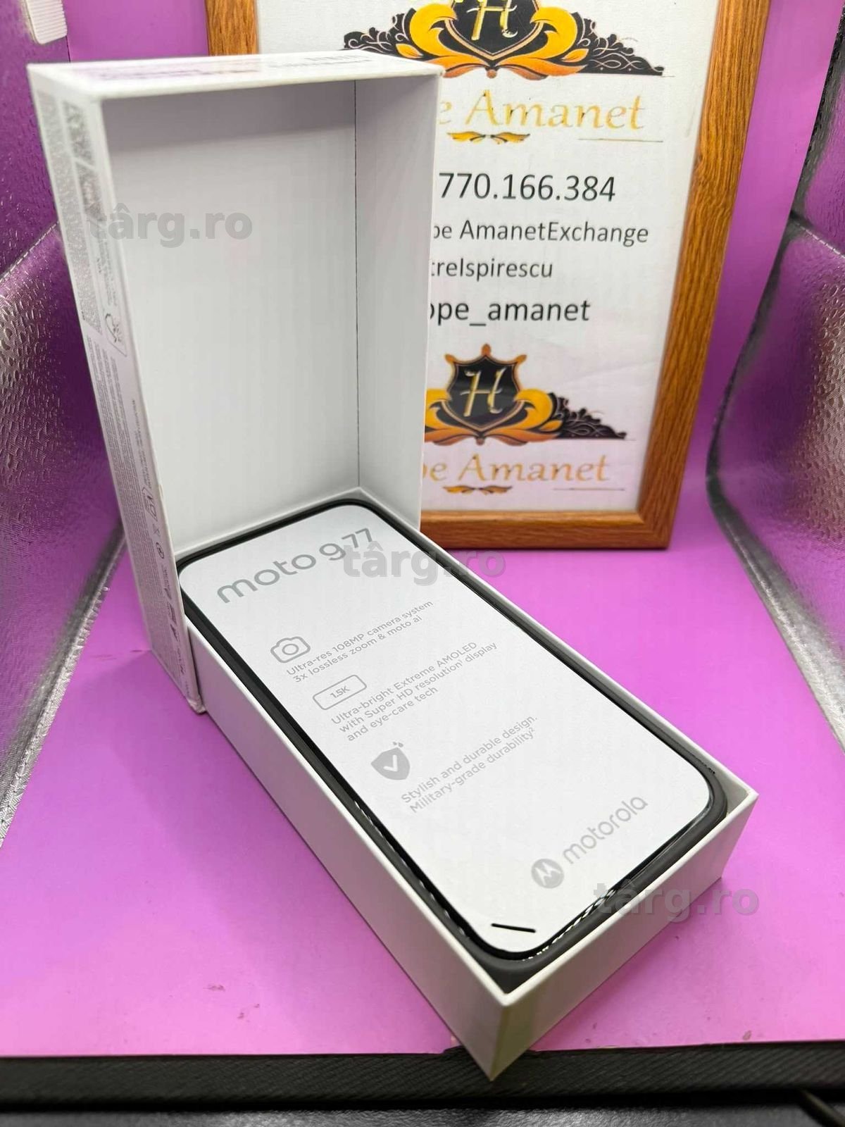 HOPE AMANET P2-Moto g77 desigilat de proba 256 GB/8 RAM