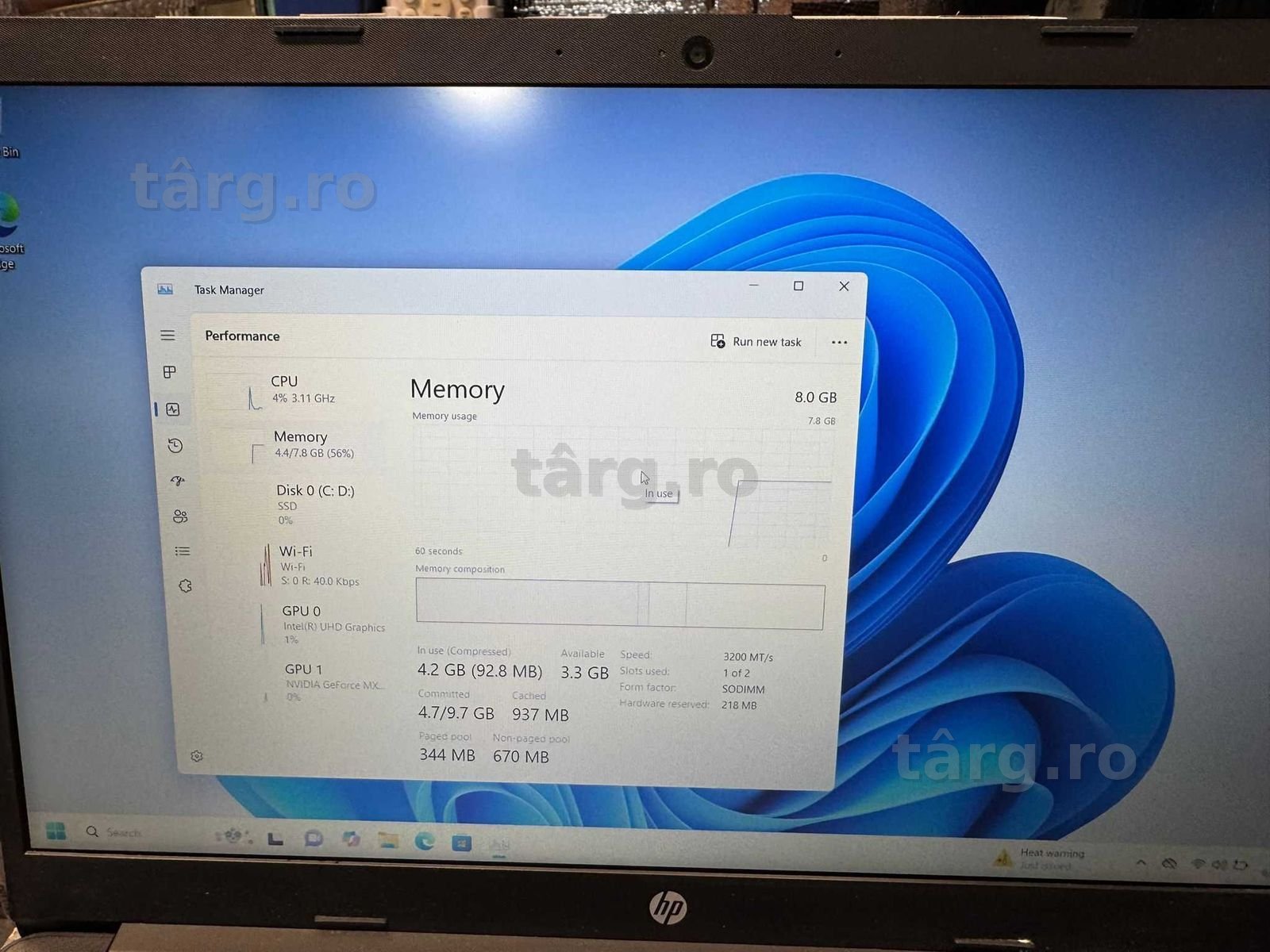 Hope Amanet P10/Laptop HP 15 i5 10th G1 1TB SSD 8GB RAM 5