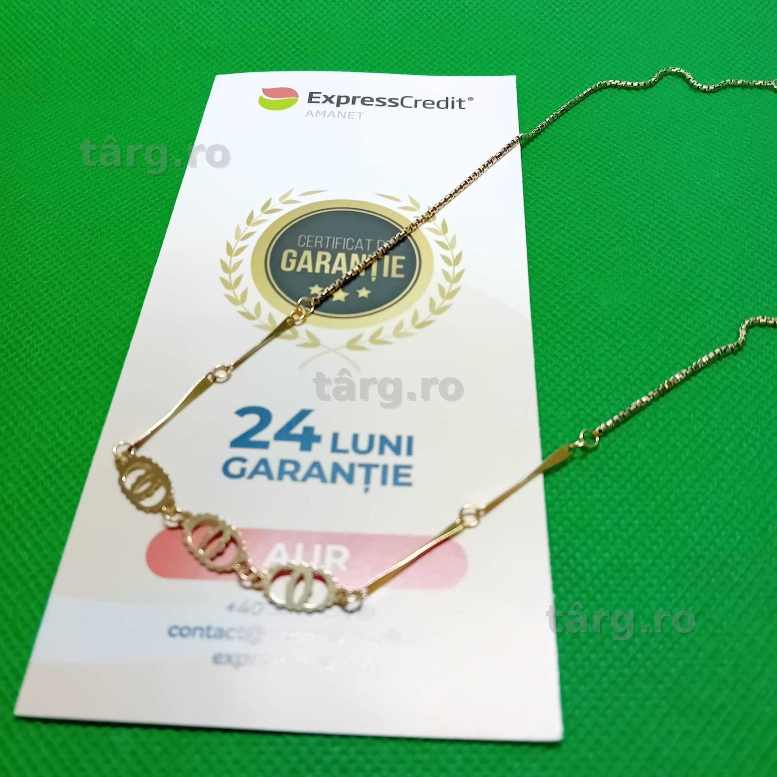 Colier  aur 14k 4.92 gr (AG4 Dacia b.51724.1 )Garantie 2 ani 2
