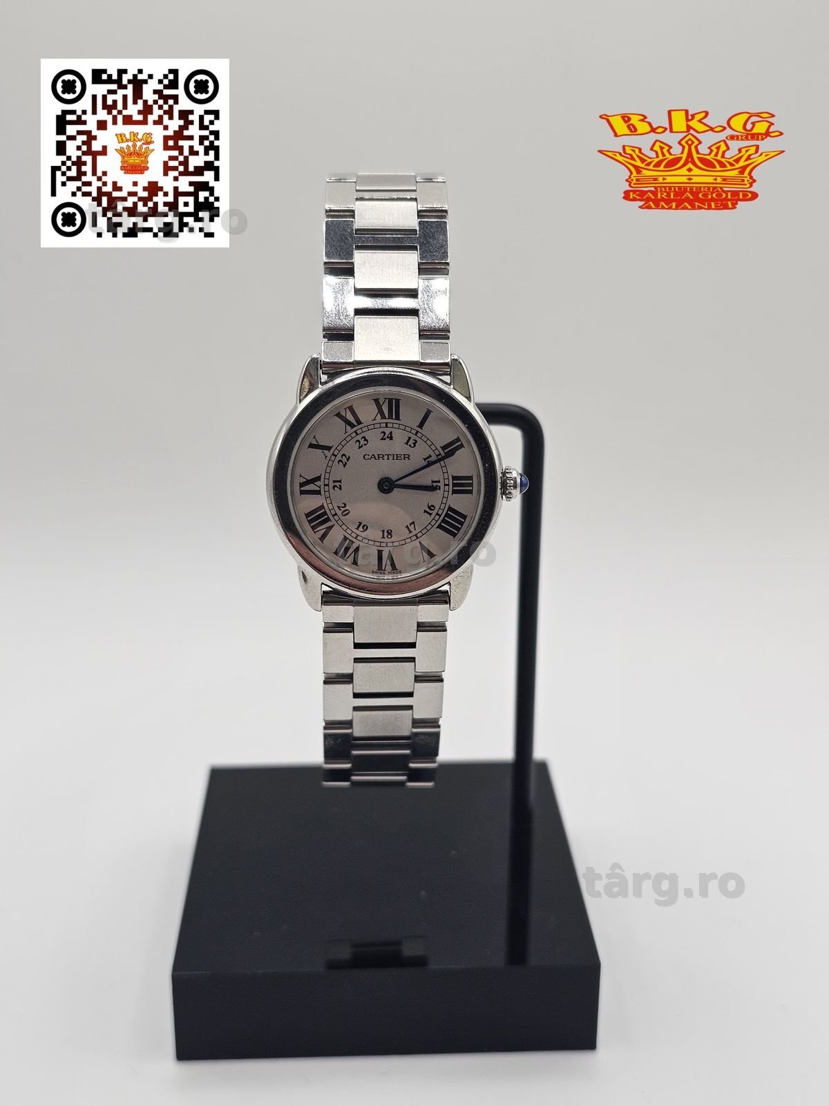 Cartier Ronde Solo 3601 Amanet BKG