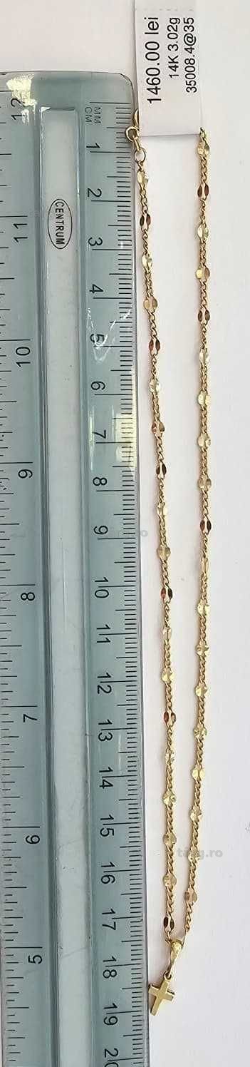 Lant Aur 14K 3.02g (AG35 B:35008.4) Garantie 2 Ani! 2